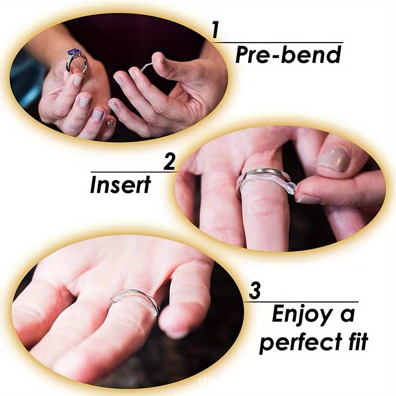 Adjustable Ring Size Adjuster Set — 12pcs for Comfort